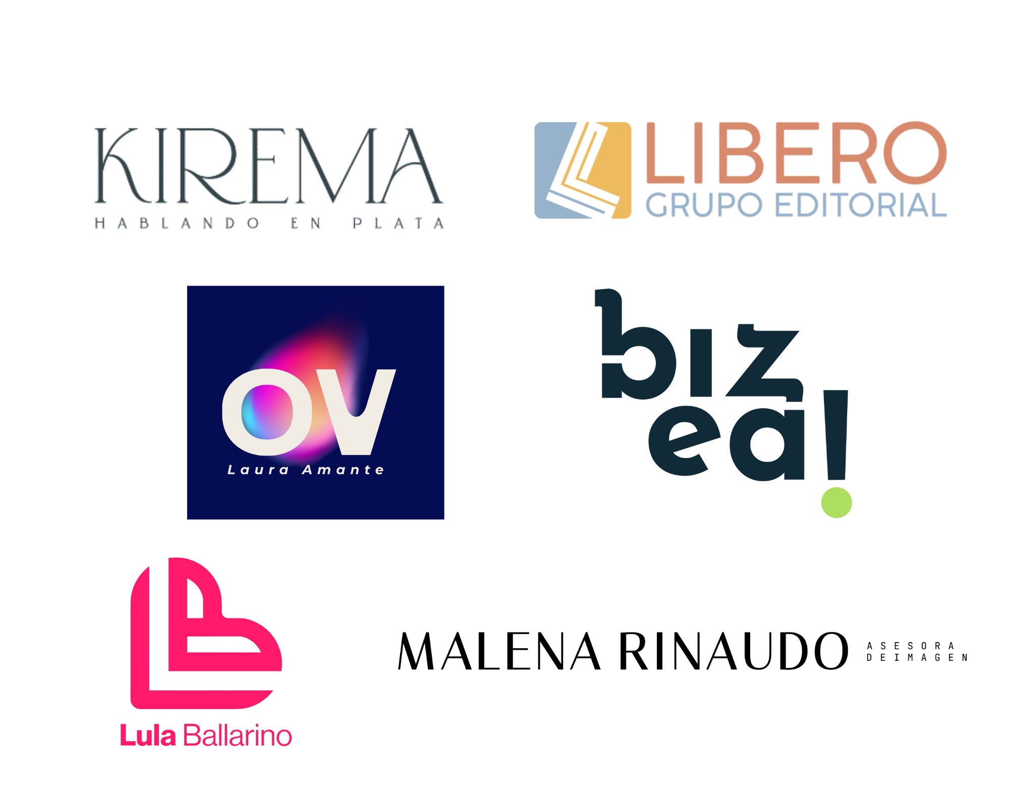 Marcas que sostienen esta edición: Kirema, Libero Grupo Editorial, Bizea, Lula Ballarino y Malena Rinaudo